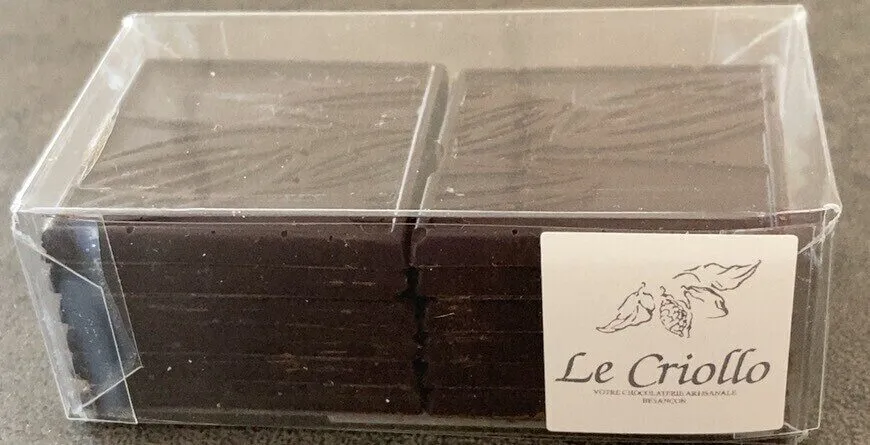 Carres dégustation noir EVOCAO