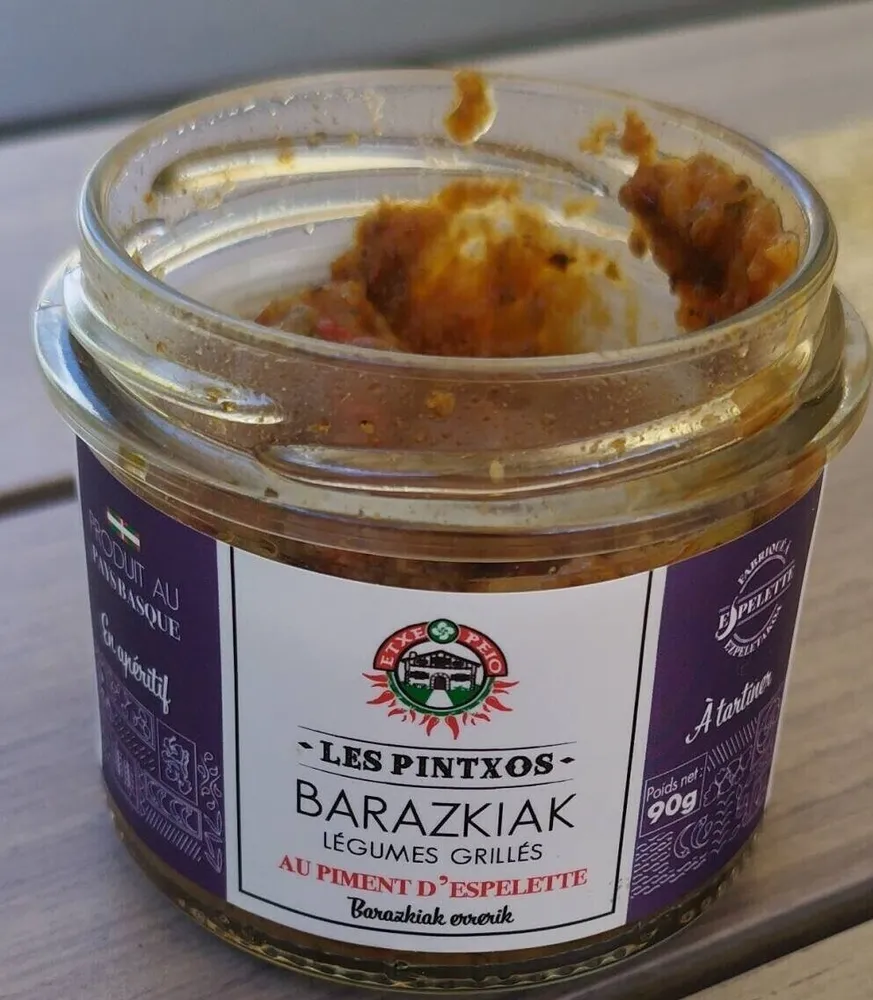 Pintoxos barazkiak