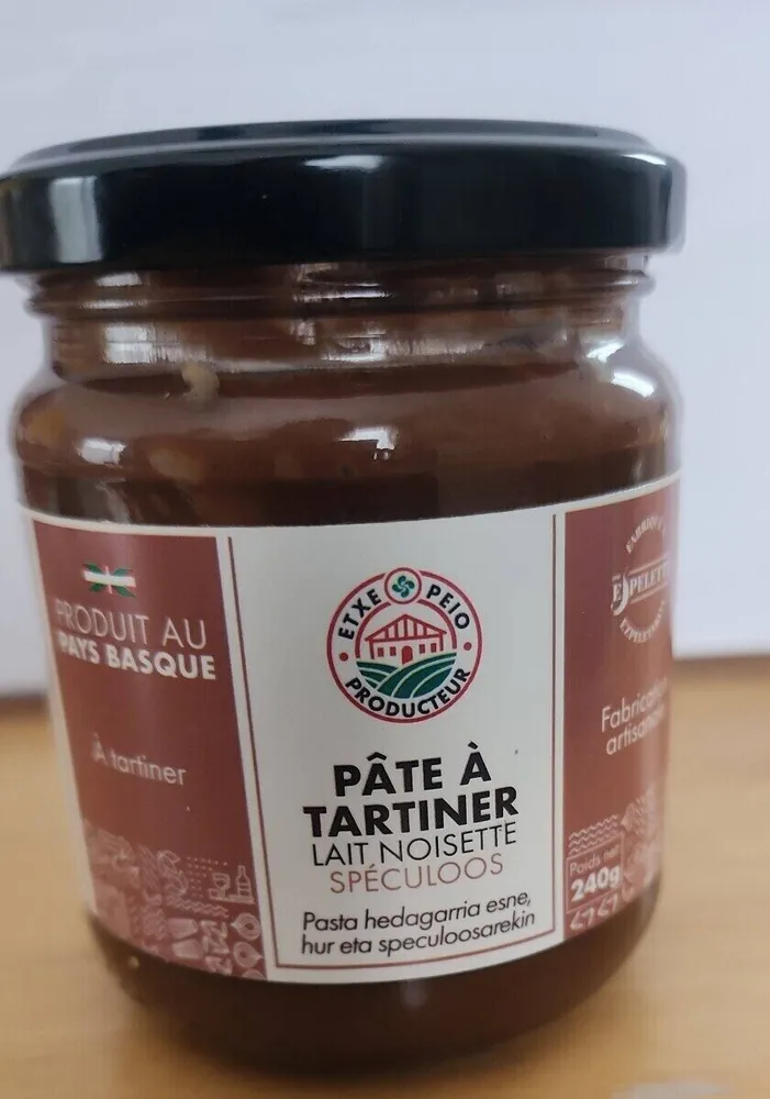Pâte à tartiner Lait Noisette Spéculoos
