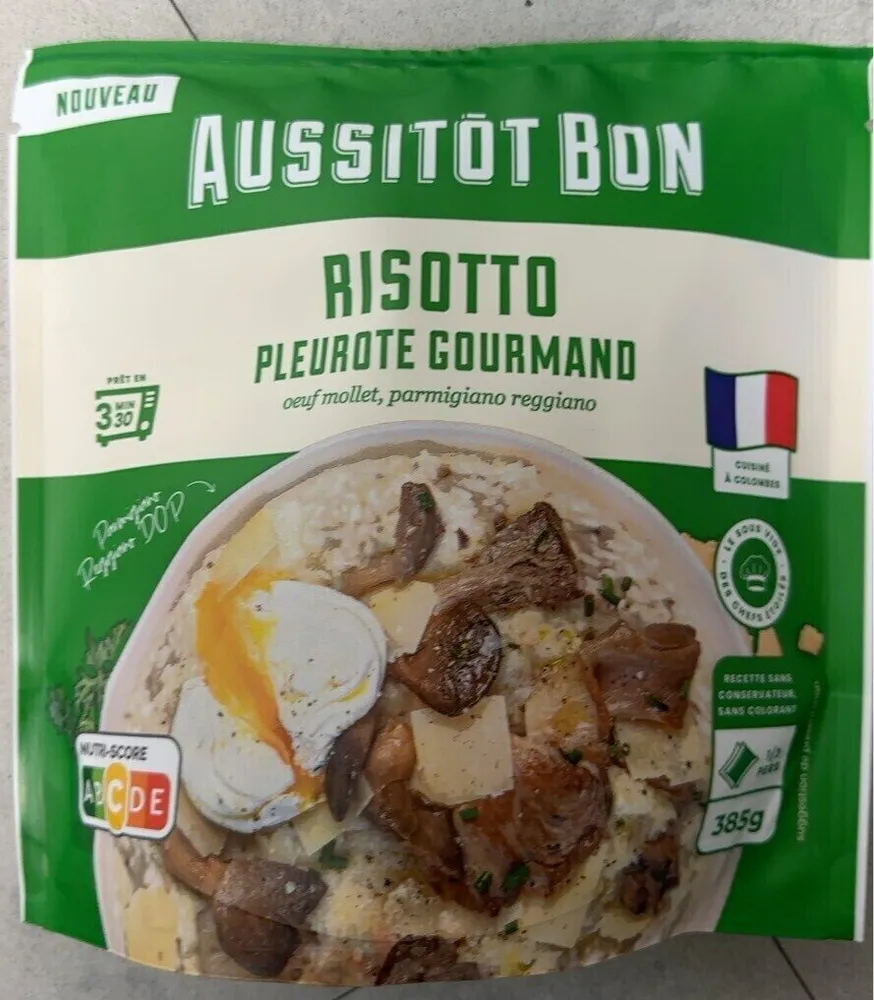 Risotto pleurote gourmand