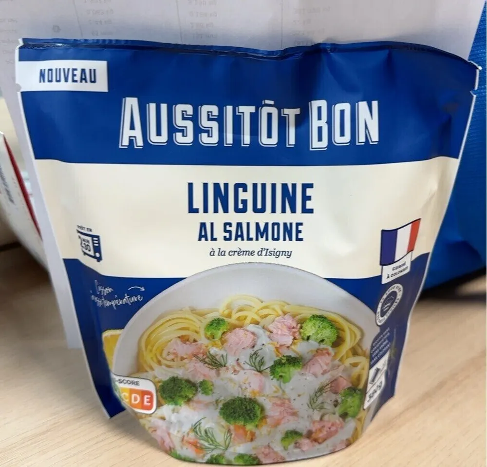 LINGUINE - AL SALMONE à la crème d’isigny