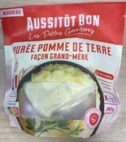 PURÉE POMME DE TERRE FAÇON GRAND-MÈRE