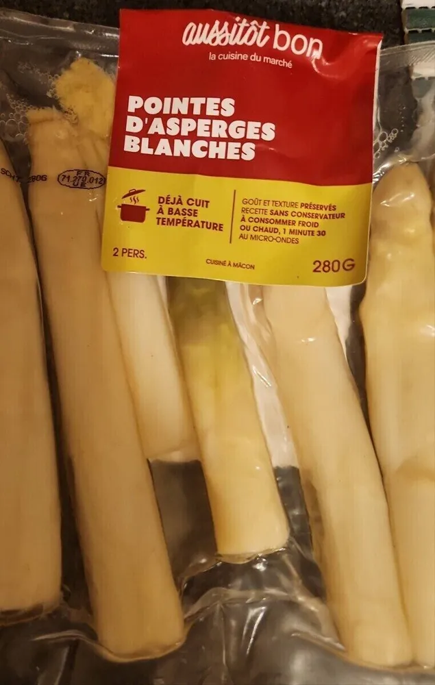 Pointe d'asperger blanches