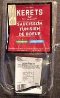 Saucisson tunisien de bœuf