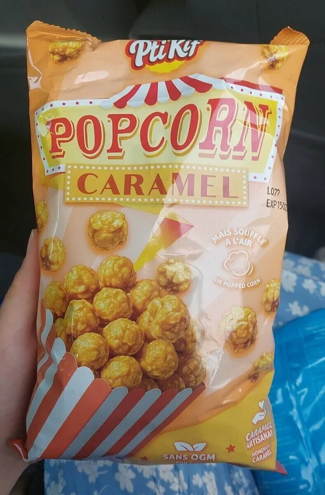 Pop corn caramel