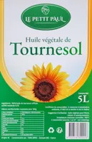 Huile végétale de Tournesol