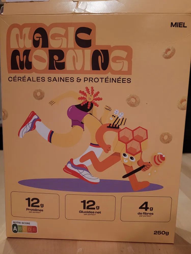 Céréales saines et protéinées - goût miel
