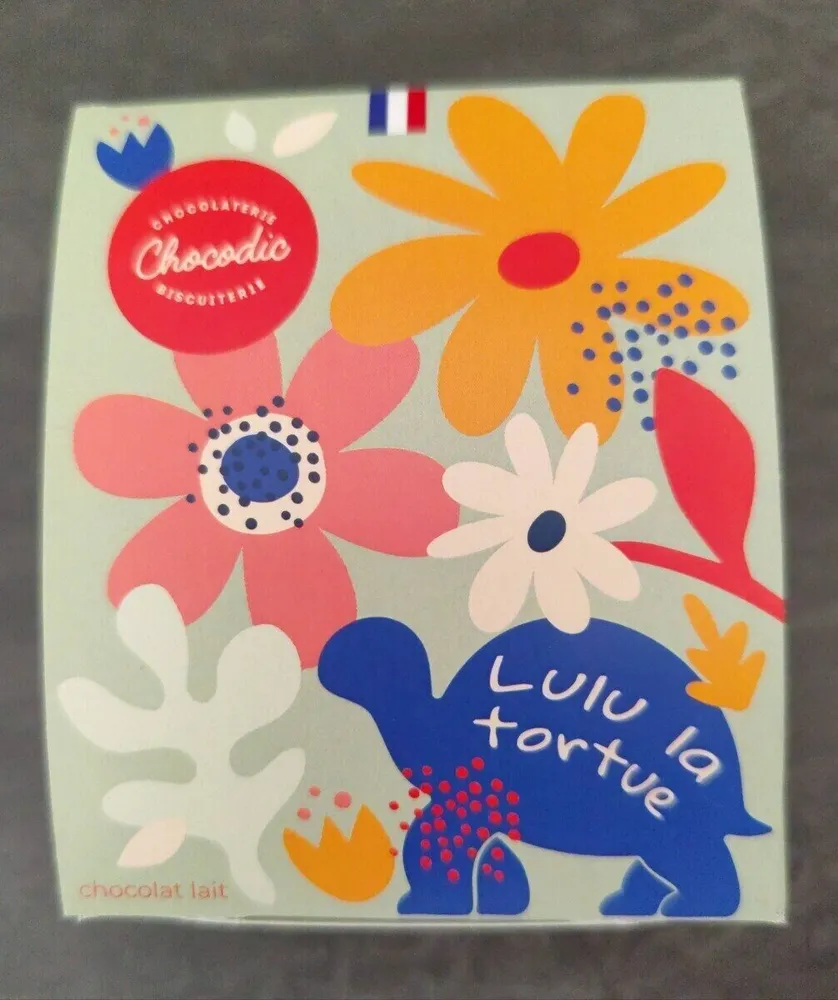 Tortue en chocolat lait