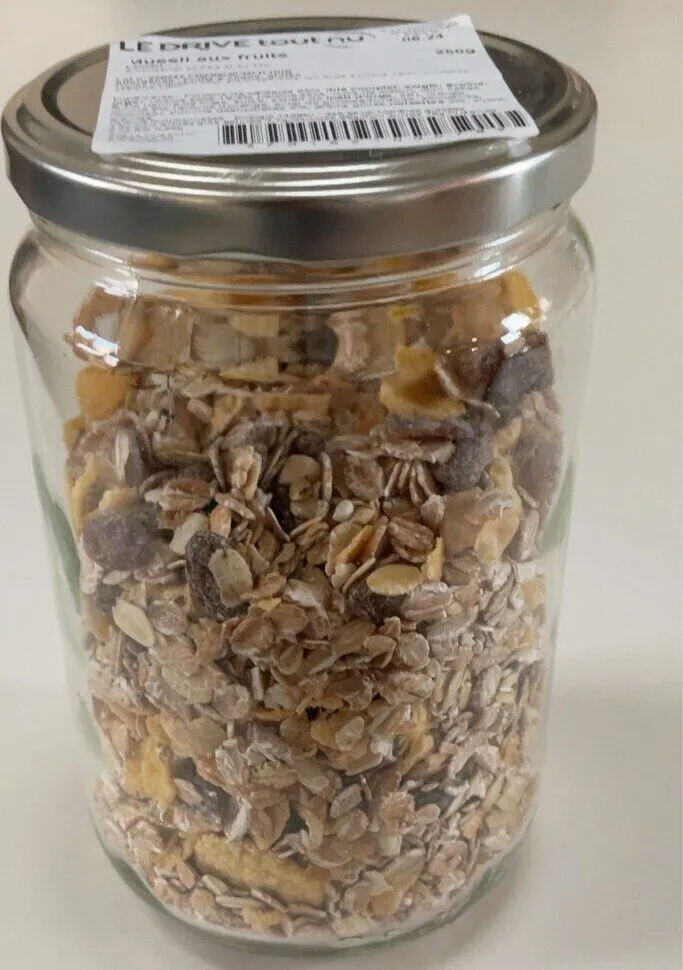 Muesli aux fruits