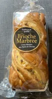 Brioche Marbrée Crème Pâtissière aux Pépites de Chocolat