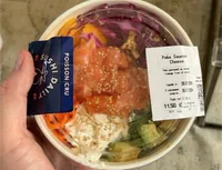 Poke saumon cheese
