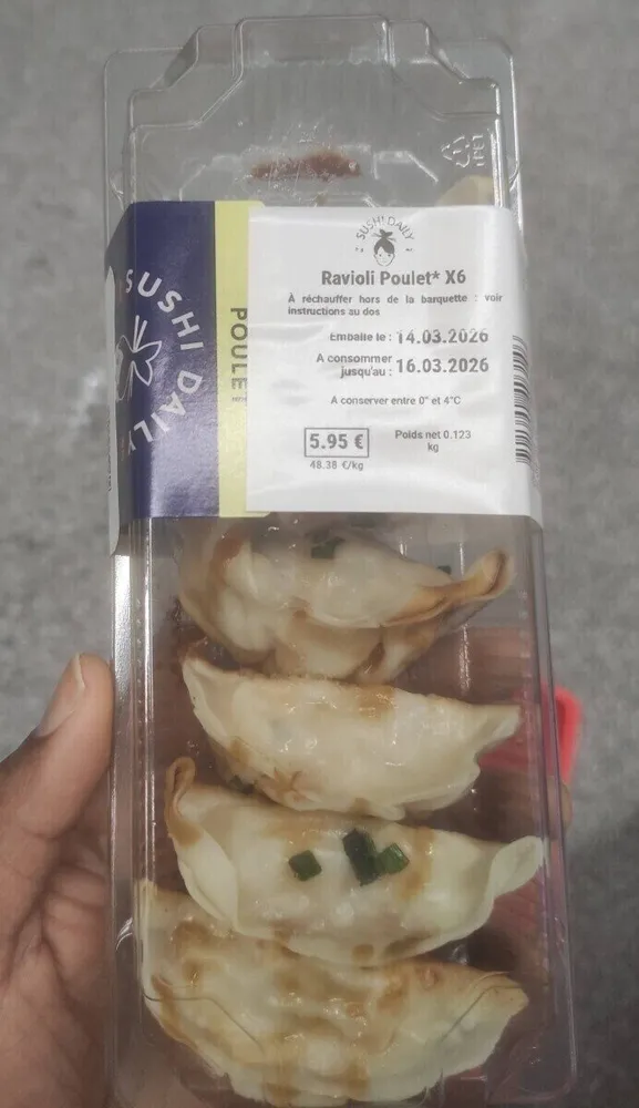 Ravioli poulet