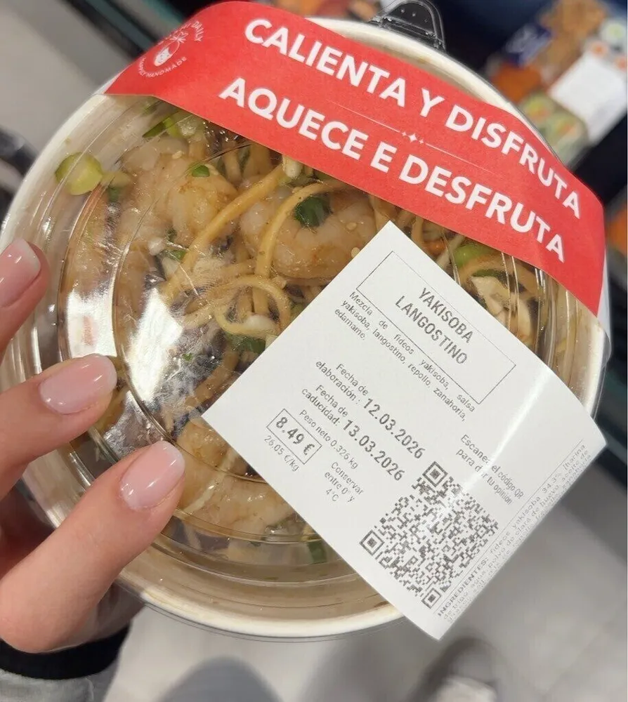 Yakisoba langoustine