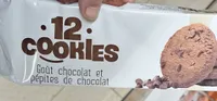 Cookies goût chocolat et pépites de chocolat