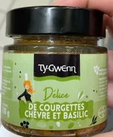 Délice de courgettes chèvre et basilic
