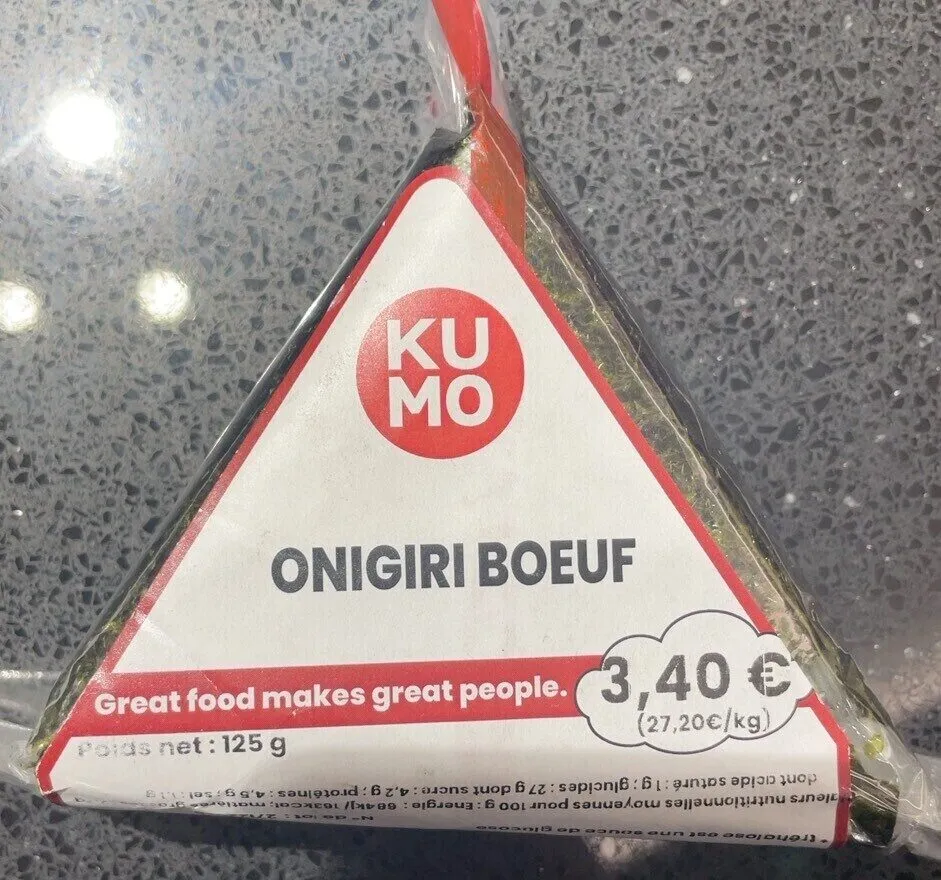 Onigiri Boeuf
