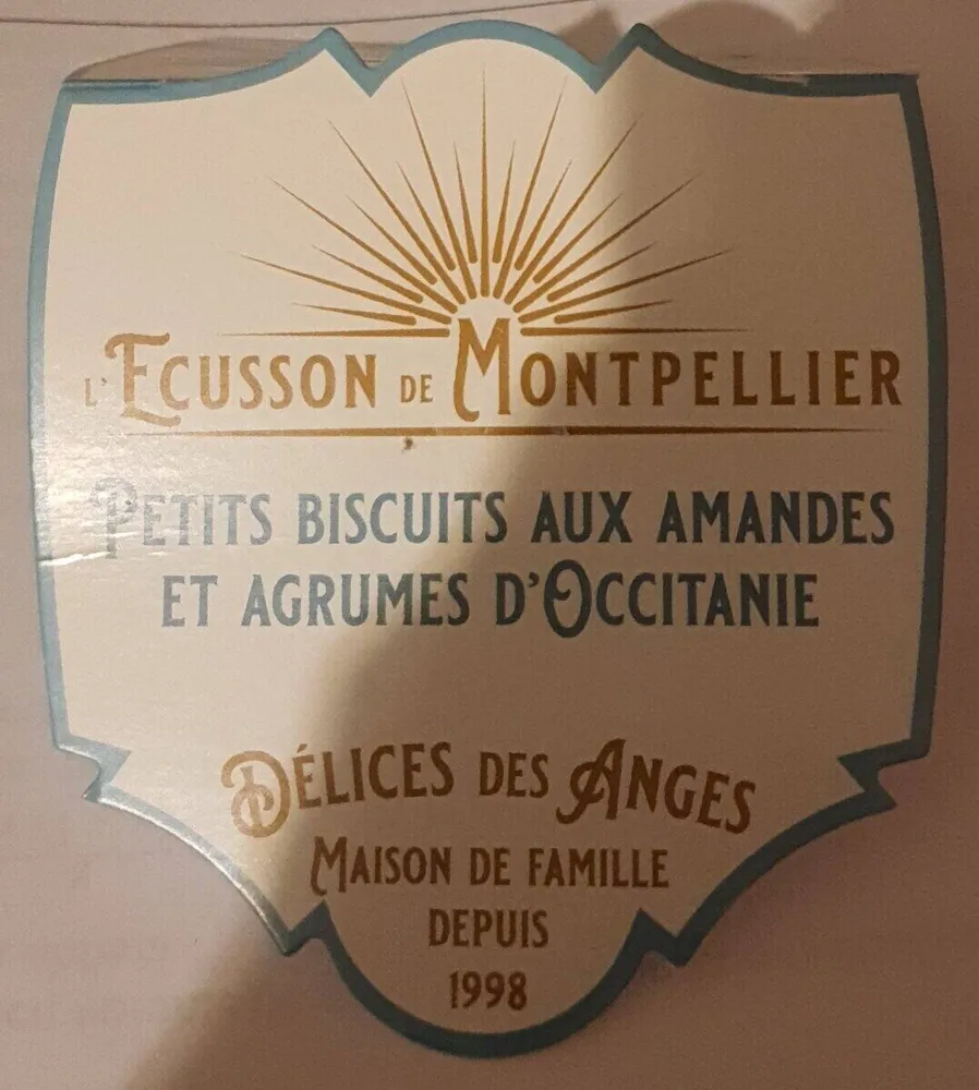 petits biscuits aux amandes et agrumes d'occitanie
