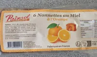 6 nonnettes au miel