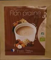 Flan praliné sucré