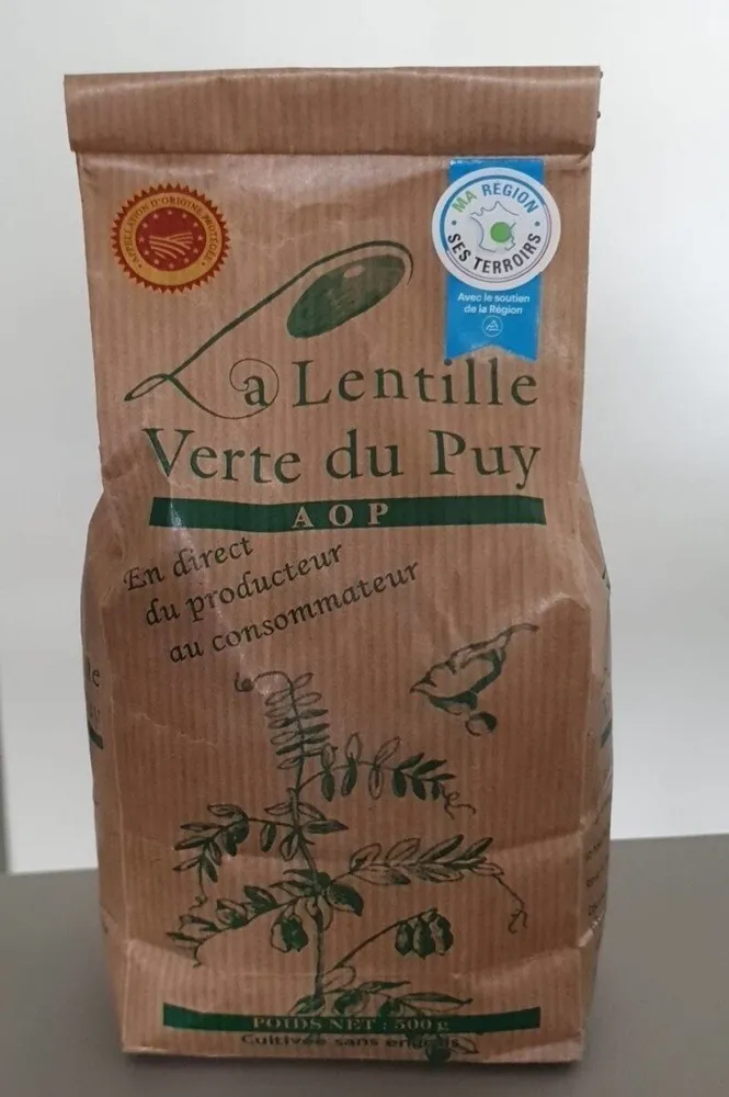 Lentille verte du Puy-en-Velay