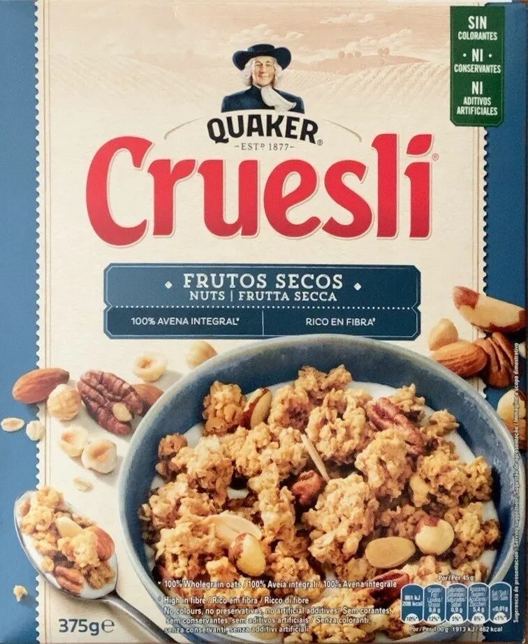 Cruesli frutos secos