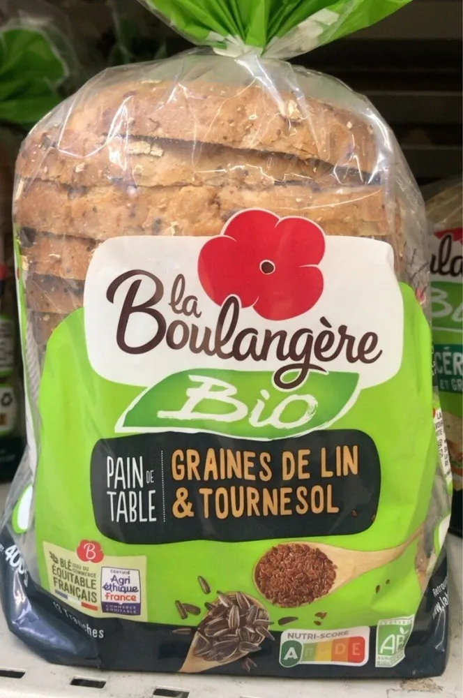 Pain graines de lin & tournesol