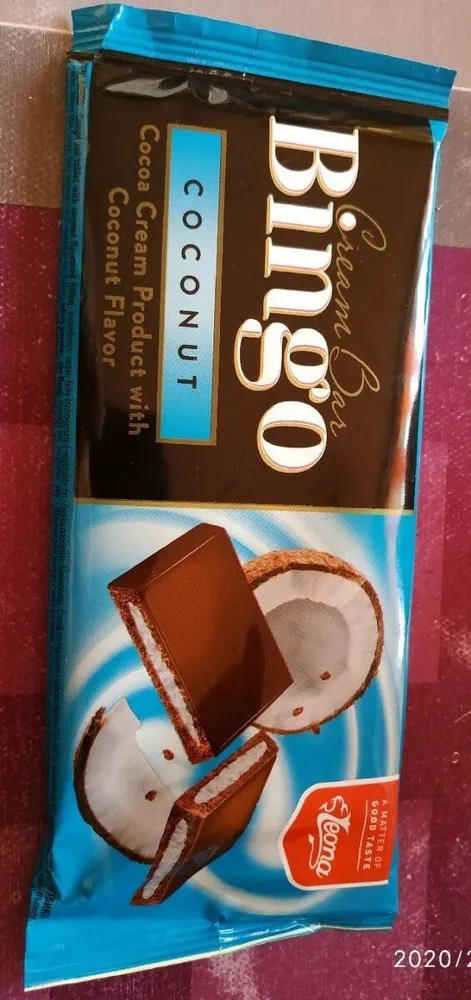 Cream Bar Bingo