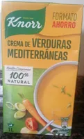 Crema de verduras mediterráneas