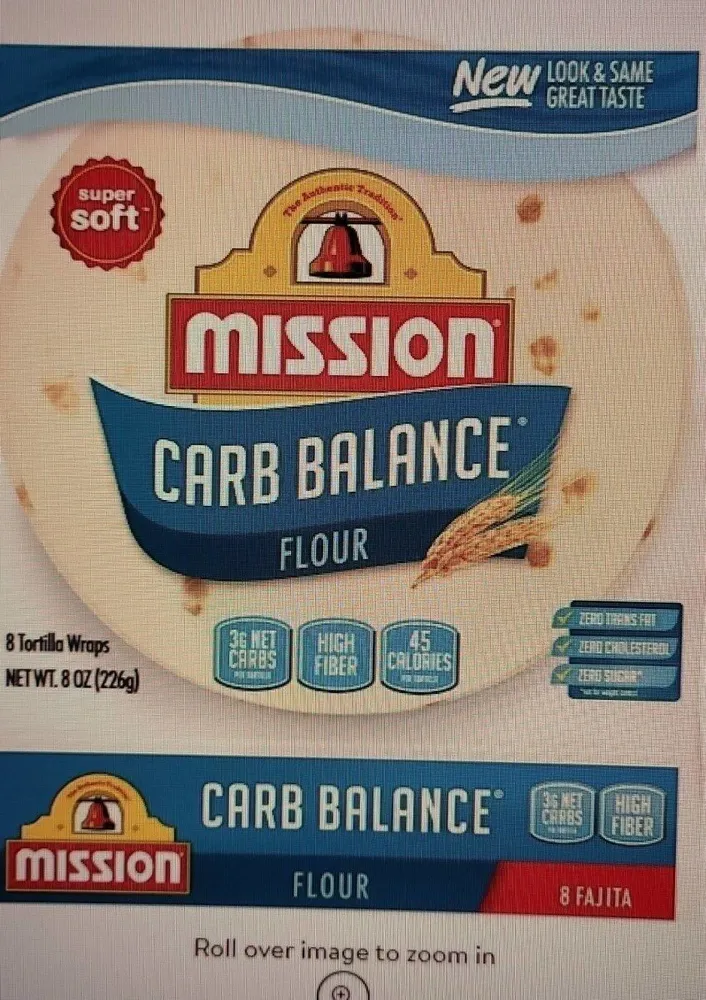 Carb Balance Flour Tortillas