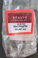 Mini orangettes chocolat noir