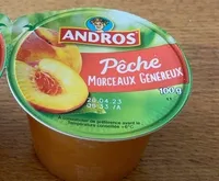 Compote Pêches morceaux