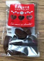 les cœurs en chocolat