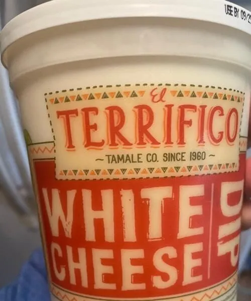 Terrific white cheese dip