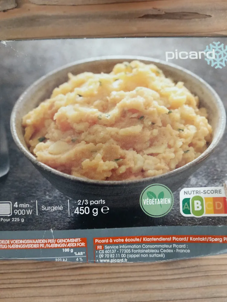 Écrasé de pommes de terre