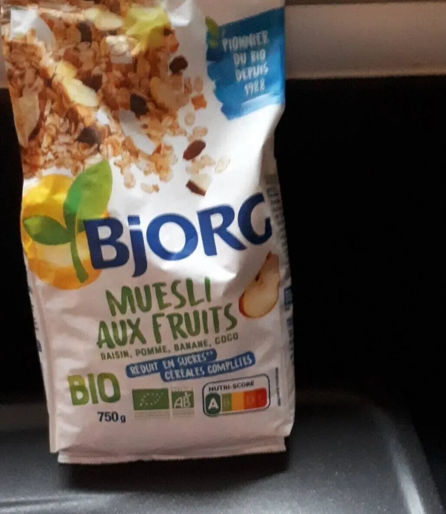 Muesli aux fruits