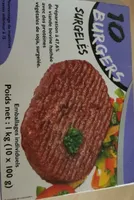 Burgers surgelés