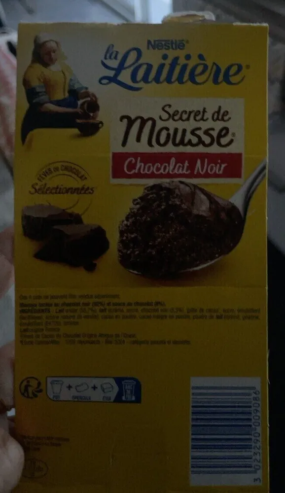 Mousse chocolat noir