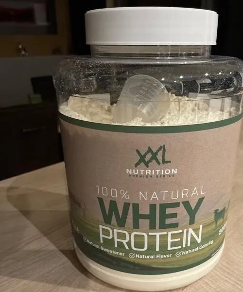 100% natural whey protein
