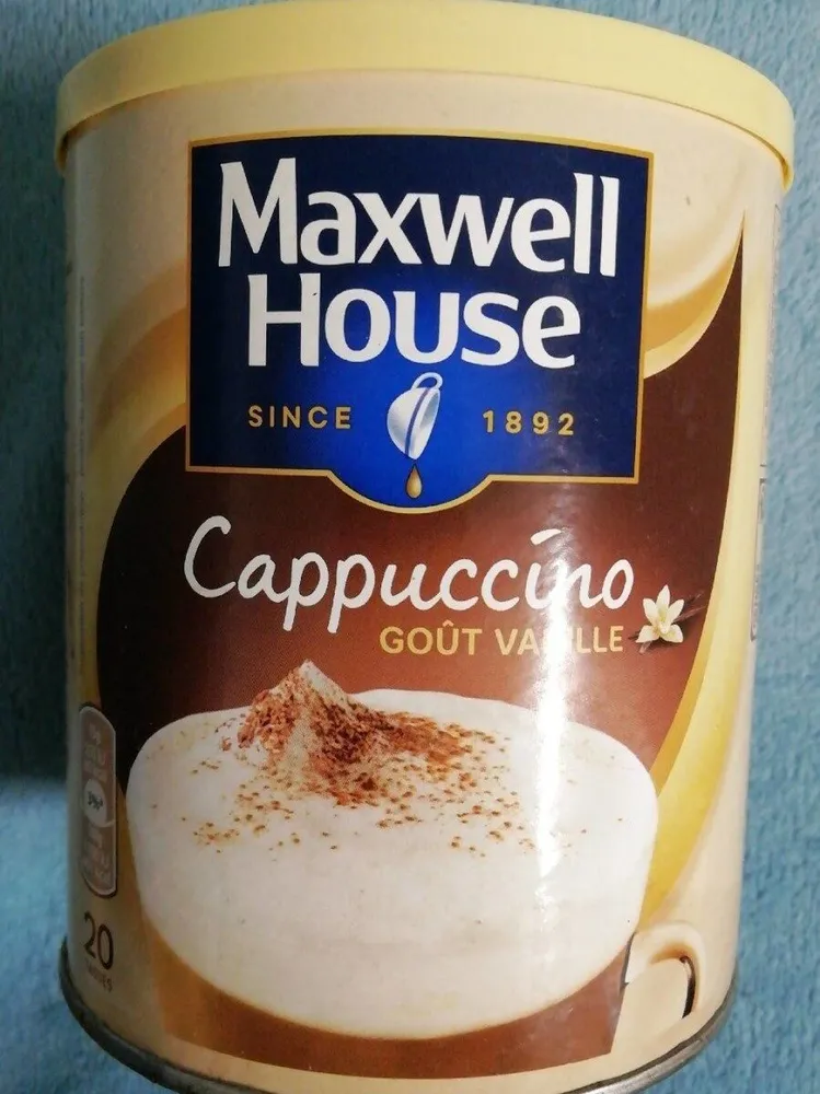 Cappuccino goût vanille