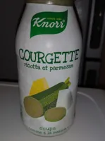 Soupe courgette ricotta parmesan