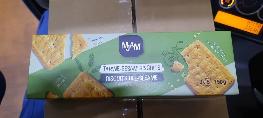 Biscuits blé - sésame