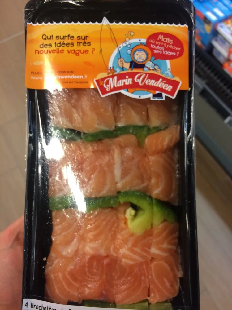 Brochettes de Saumon