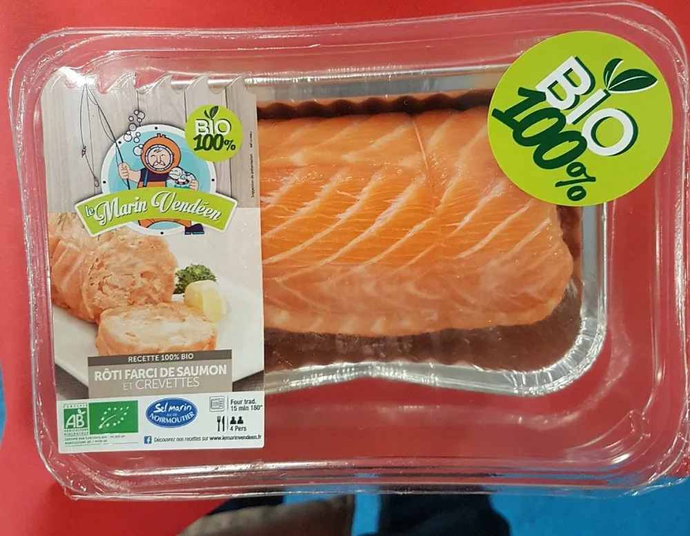 Farci saumon et crevettes BIO