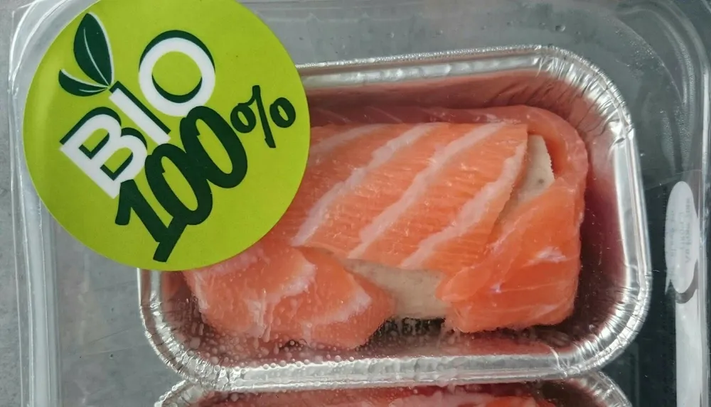 Paupiettes saumon crevettes bio