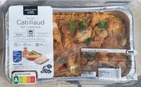 Tajine cabillaud sur couscous