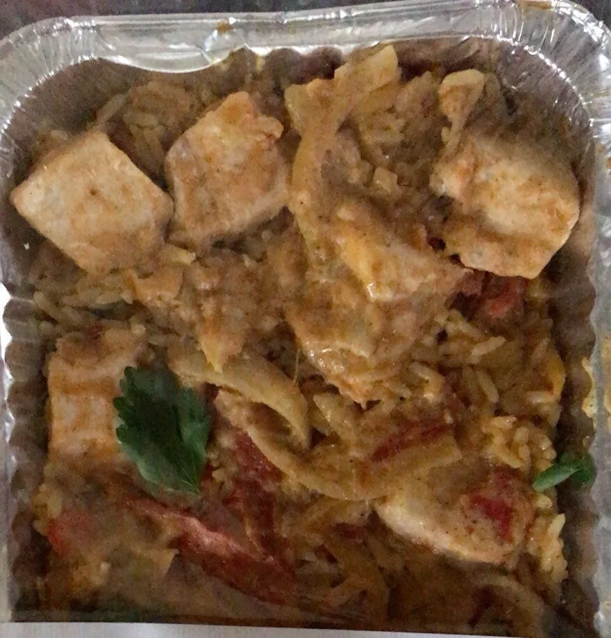 Colombo de thon Riz et Poivrons Frais