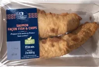 Saumon façon Fish&chips