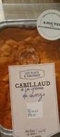 Cabillaud a la crème de chorizo