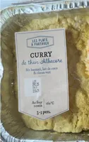 CURRY de thon Albacore Riz basmati, lait de coco & citron vert