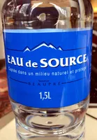 Eau de source Beaupré